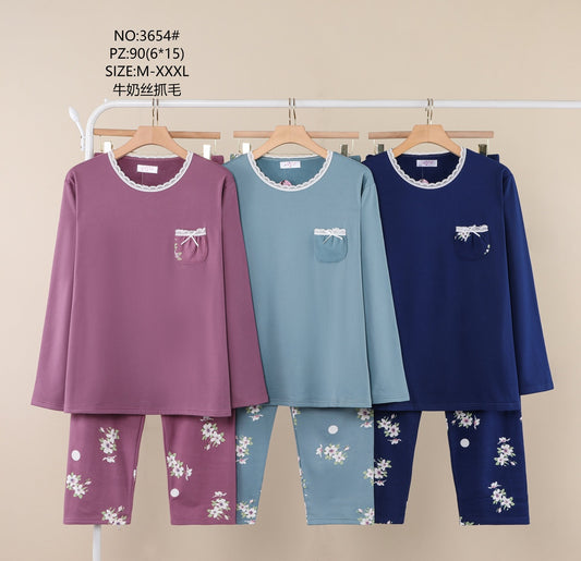 3654 Πιτζάμα Γυναικεία 女款睡衣