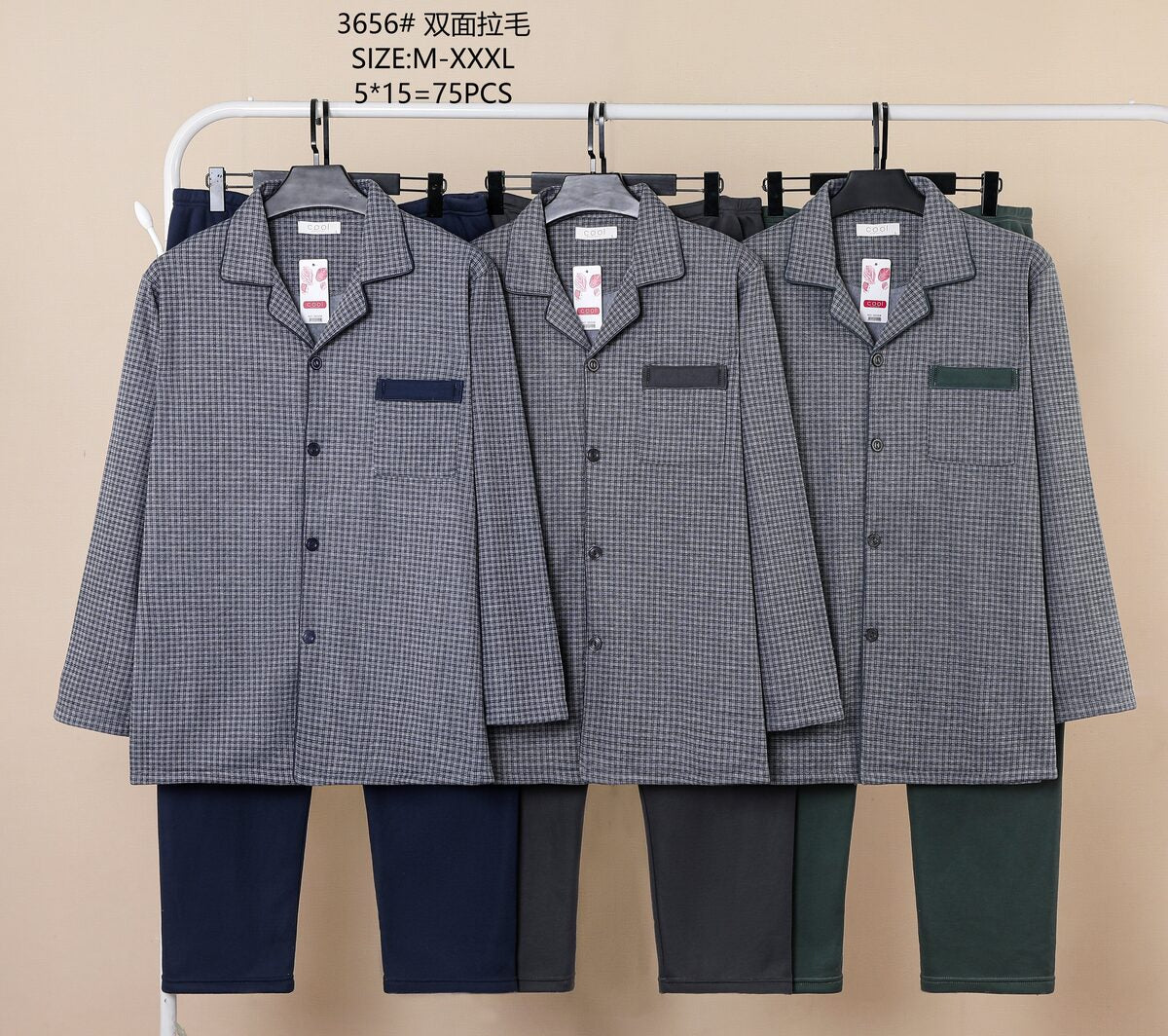 3656 Πιτζάμα Ανδρική 男款睡衣