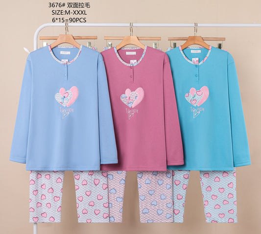 3676 Πιτζάμα Γυναικεία 女款睡衣