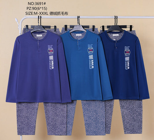 3691 Πιτζάμα Ανδρική 男款睡衣