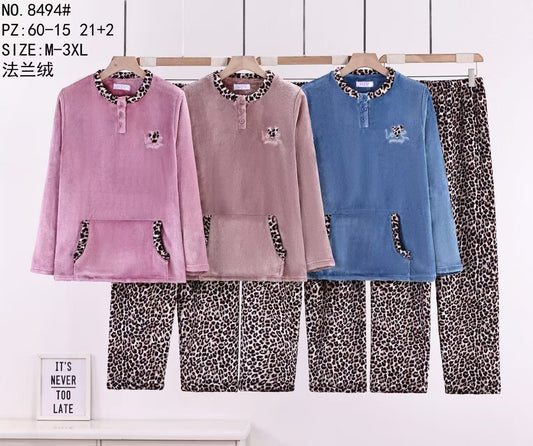 8494 Πιτζάμα Γυναικεία 女款睡衣