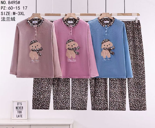 8495 Πιτζάμα Γυναικεία 女款睡衣