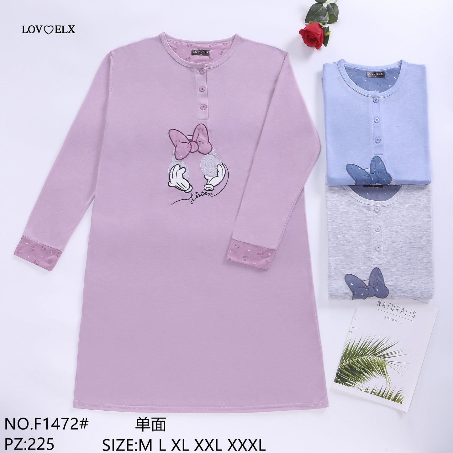 F1472 Νυχτικό 睡裙