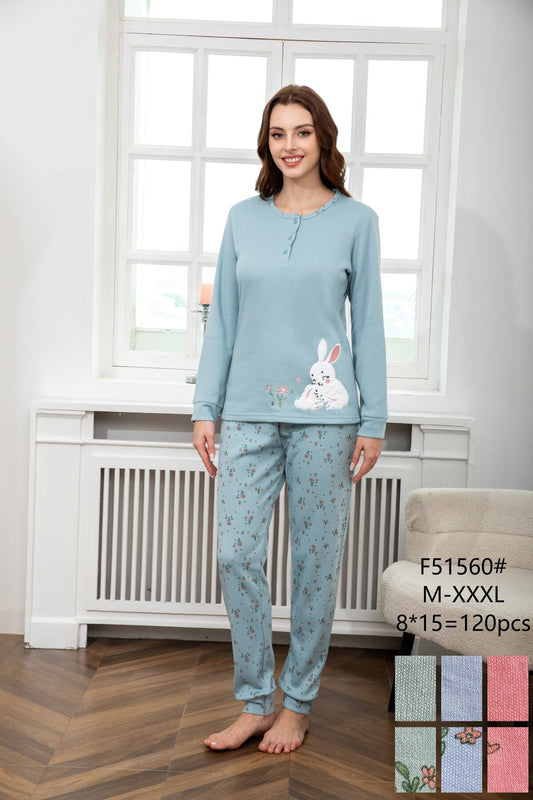 F51560 Πιτζάμα Γυναικεία 女款睡衣