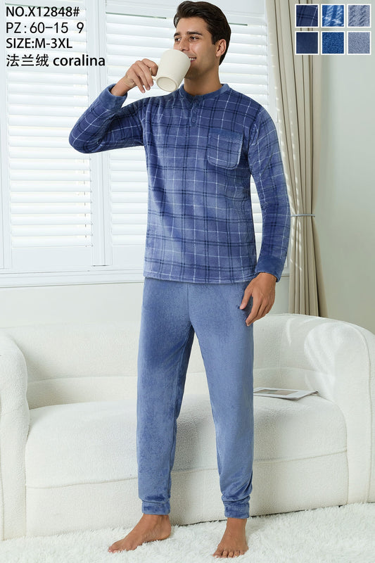 X12848 Πιτζάμα Ανδρική 男款睡衣