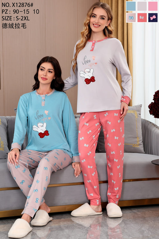 X12876 Πιτζάμα Γυναικεία 女款睡衣