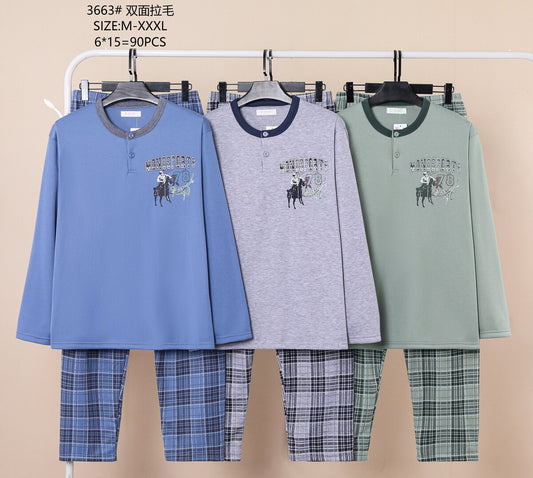 3663 Πιτζάμα Ανδρική 男款睡衣