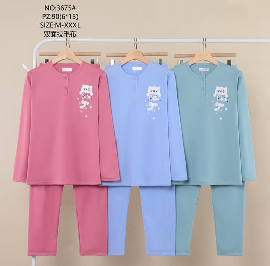 3675 Πιτζάμα Γυναικεία 女款睡衣