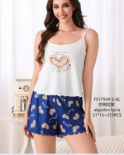 F51793 Πιτζάμα Γυναικεία