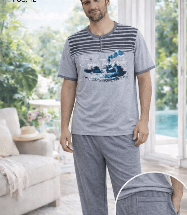 6110 Πιτζάμα Ανδρική