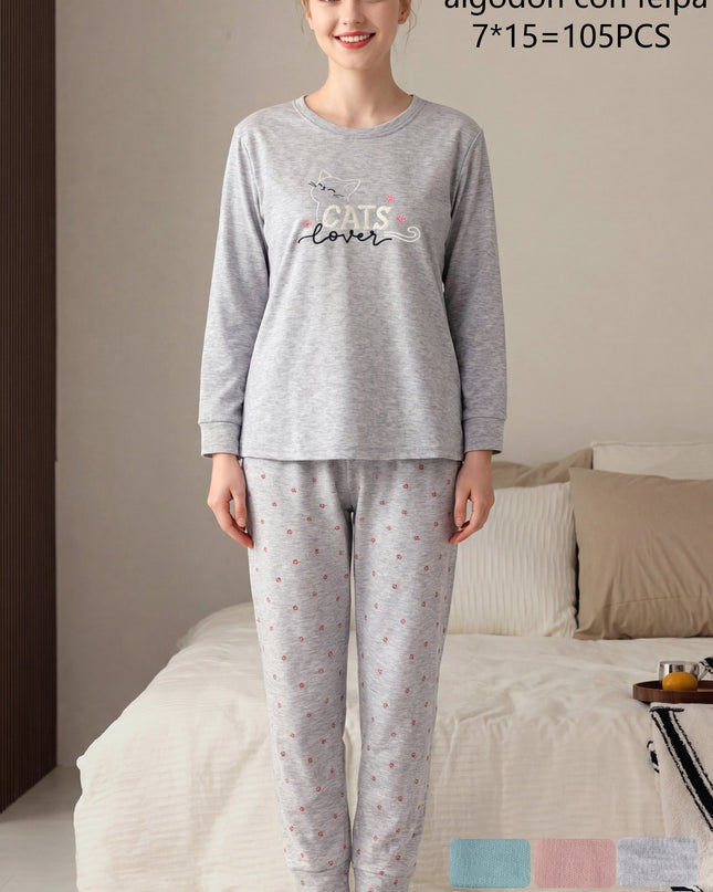 F51833 Women’s Pajama Set Flannel